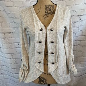 Maurices Sweatshirt Cardigan Jacket